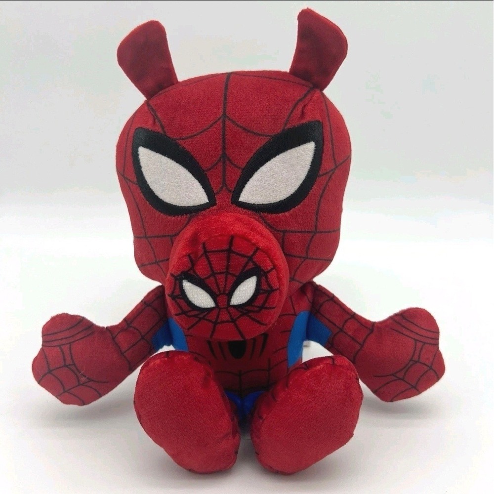 Marvel Spider-Ham Kuricha Plush Bleacher Creatures Peter Porker 8" Toy